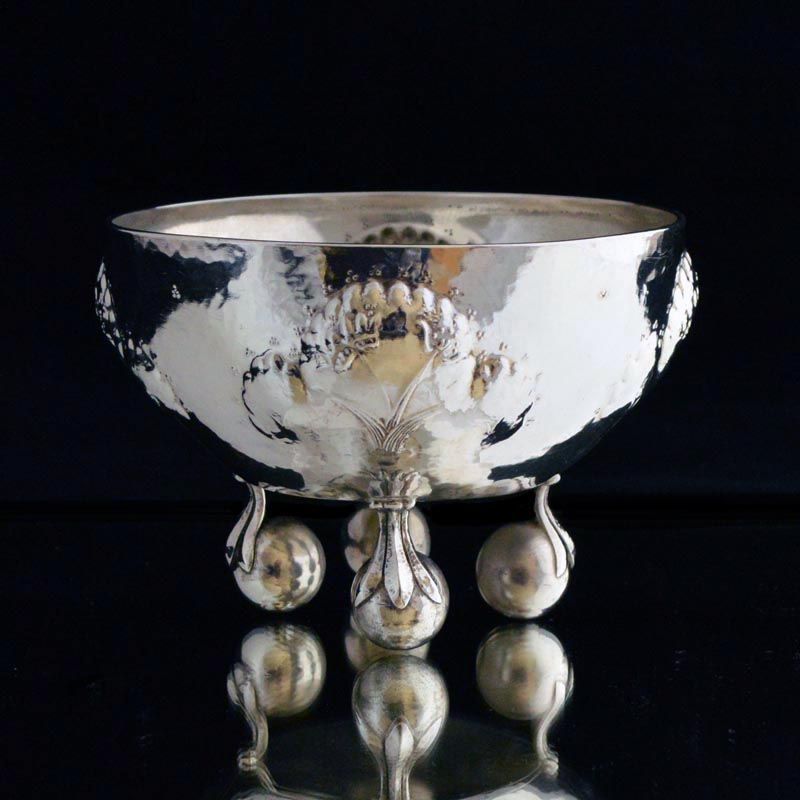 Hammered Silver Coupe, Wiener Werkstätte - image 1