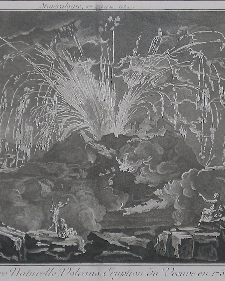 Encyclopedie: Eruption of Mount Vesuvius in 1754 - image 1