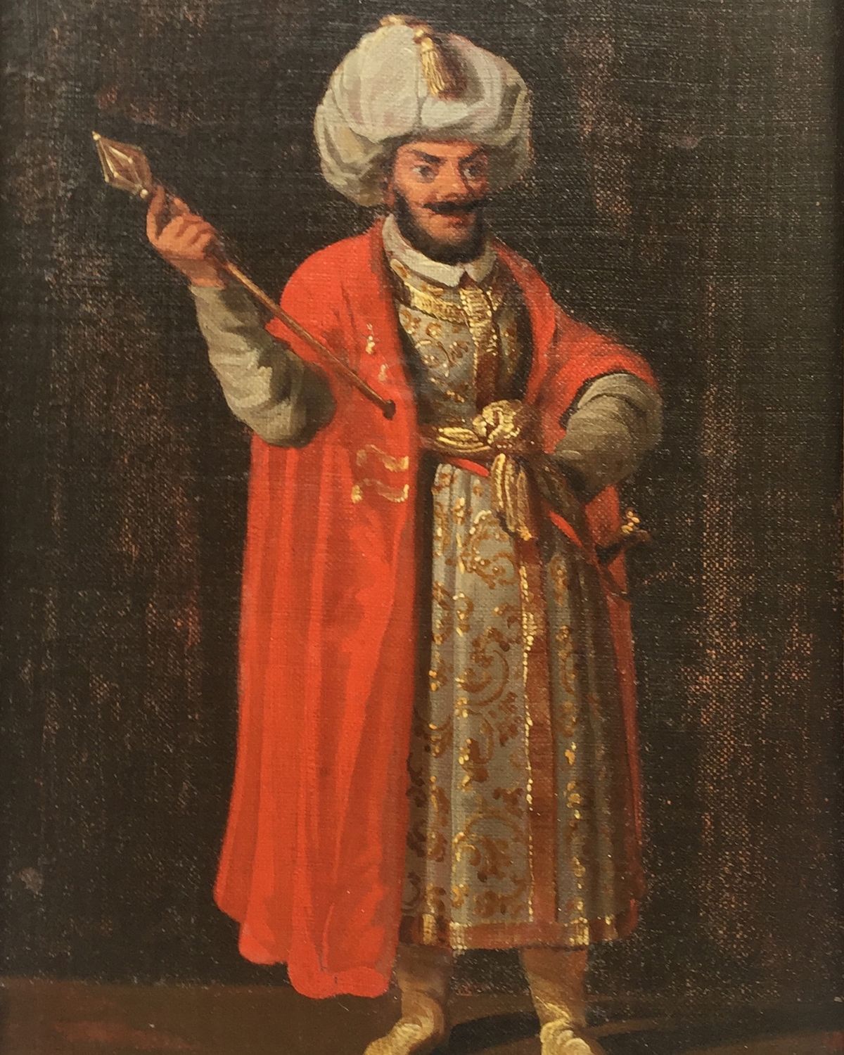 Portraits of a Sultan and a Chinese calligrapher - image 1