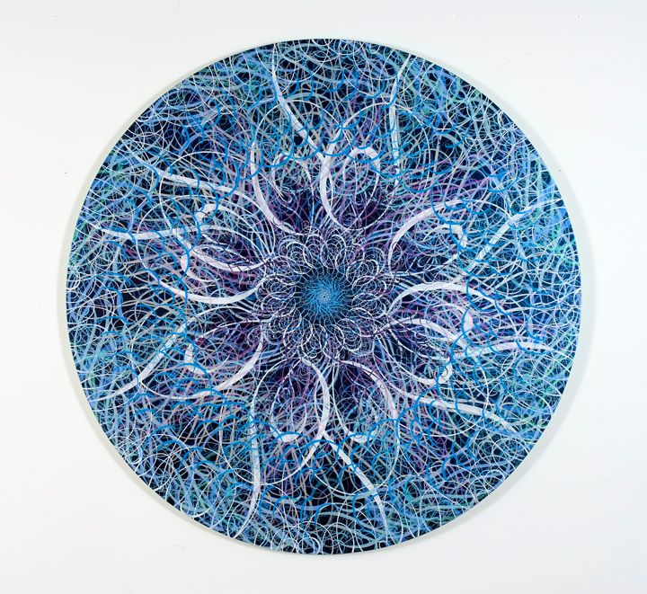 Untitled (Black Hole, Blue)