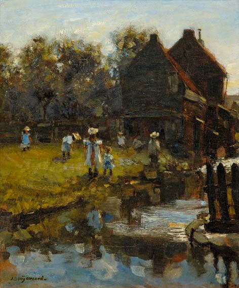Playing children