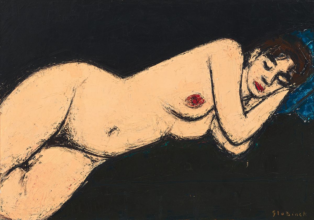 Lying woman