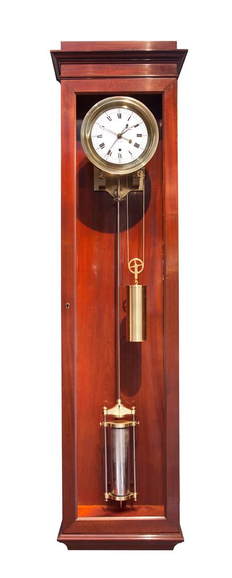 An attractive French mahogany wall regulator of month duration, attr. to Rodanet circa 1840. - image 1