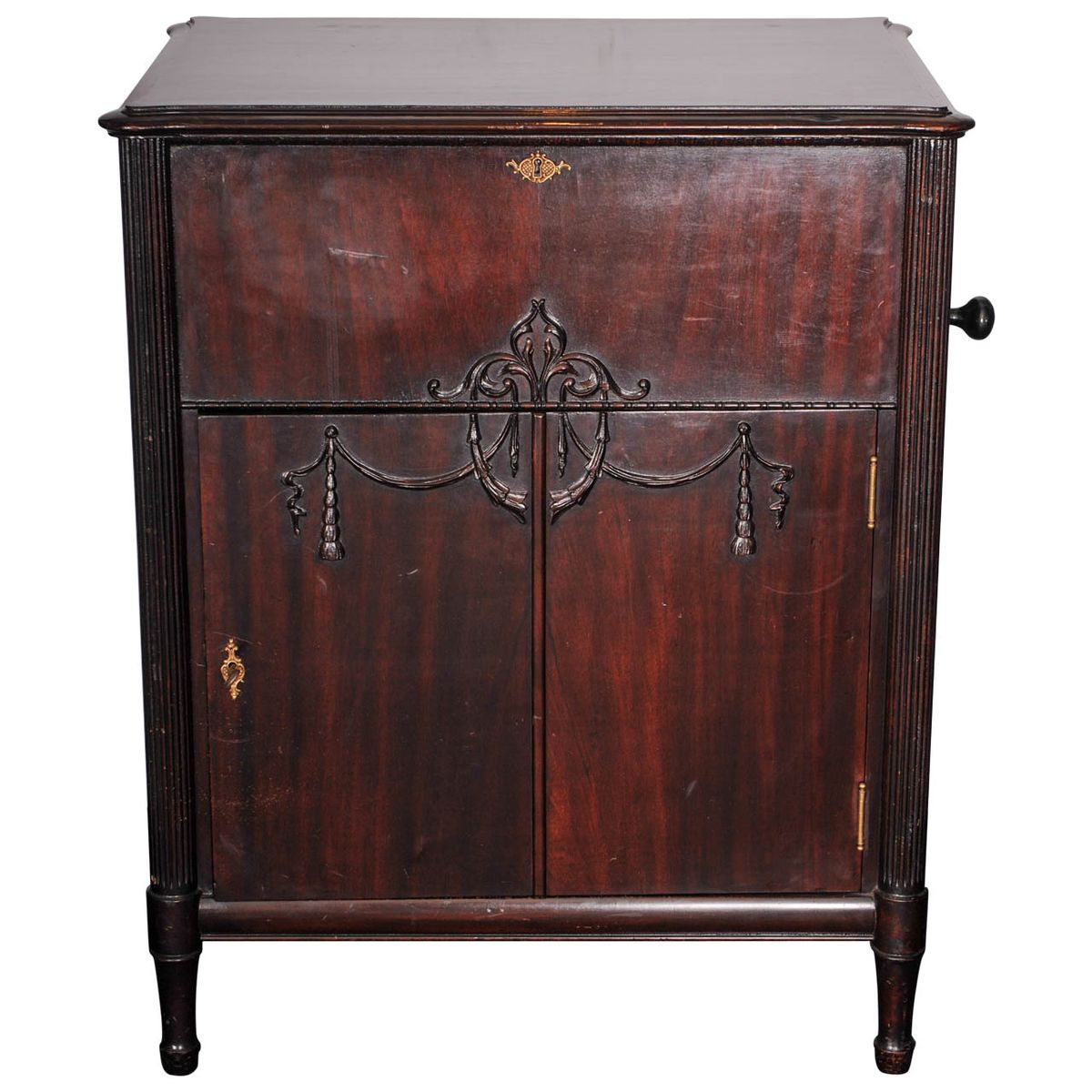 A rare Swiss mahogany disc music box, for the U.S. market, by Stella, circa 1880 - image 1