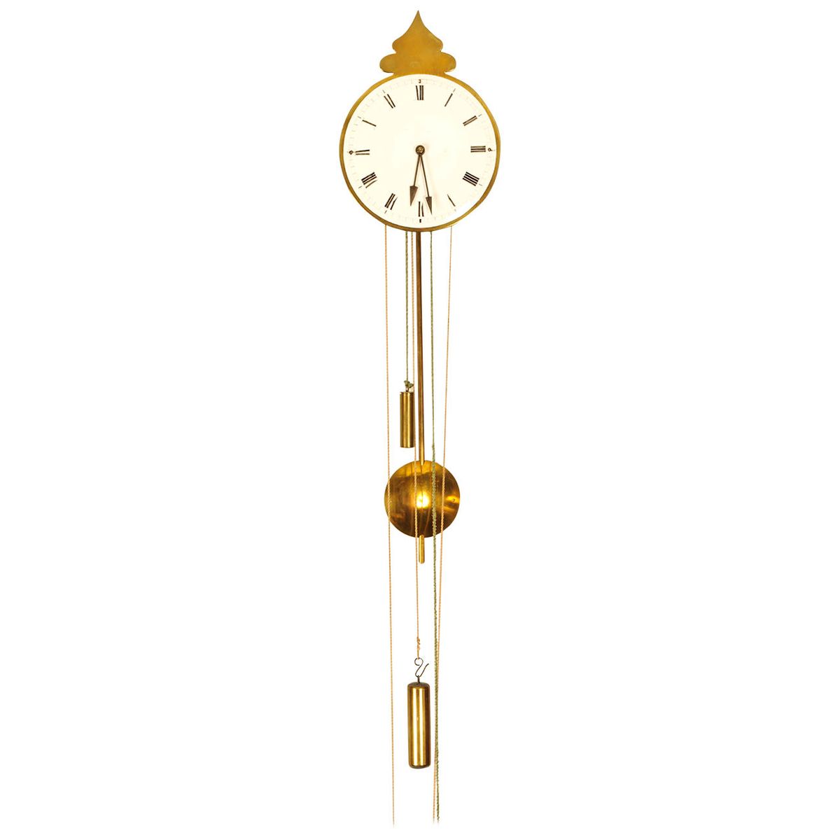 A Vienna brass quarter striking so-called 'Brettl' wall clock, circa 1835 - image 1
