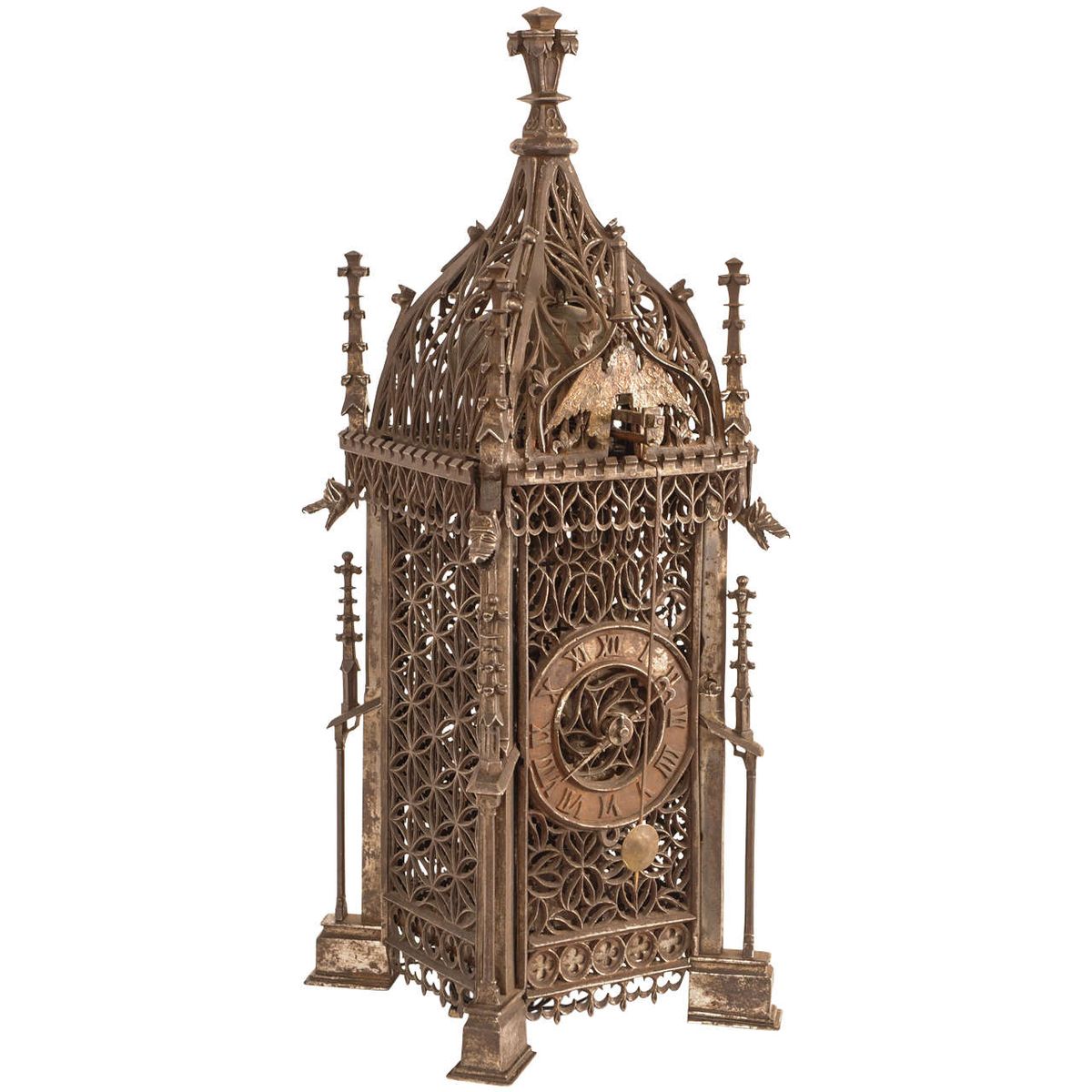 Early Possibly French Gothic Iron Chamber Clock, circa 1481 - image 1