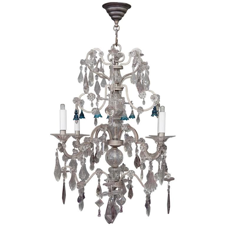 A good and very decorative probably French chandelier from circa 1880. - image 1