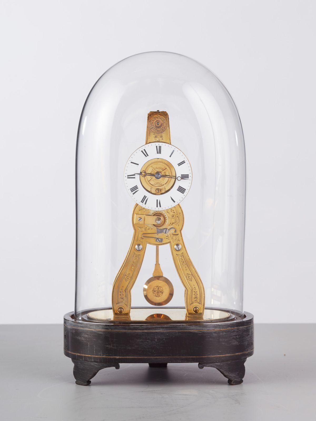 French Grand Exhibition Skeleton Clock, circa 1880 - image 1