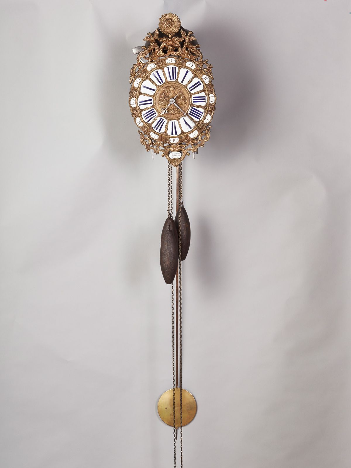 A very decorative, strong and good looking French quarter-striking lantern clock, signed Gault Fils a Paris, circa 1760 - image 1