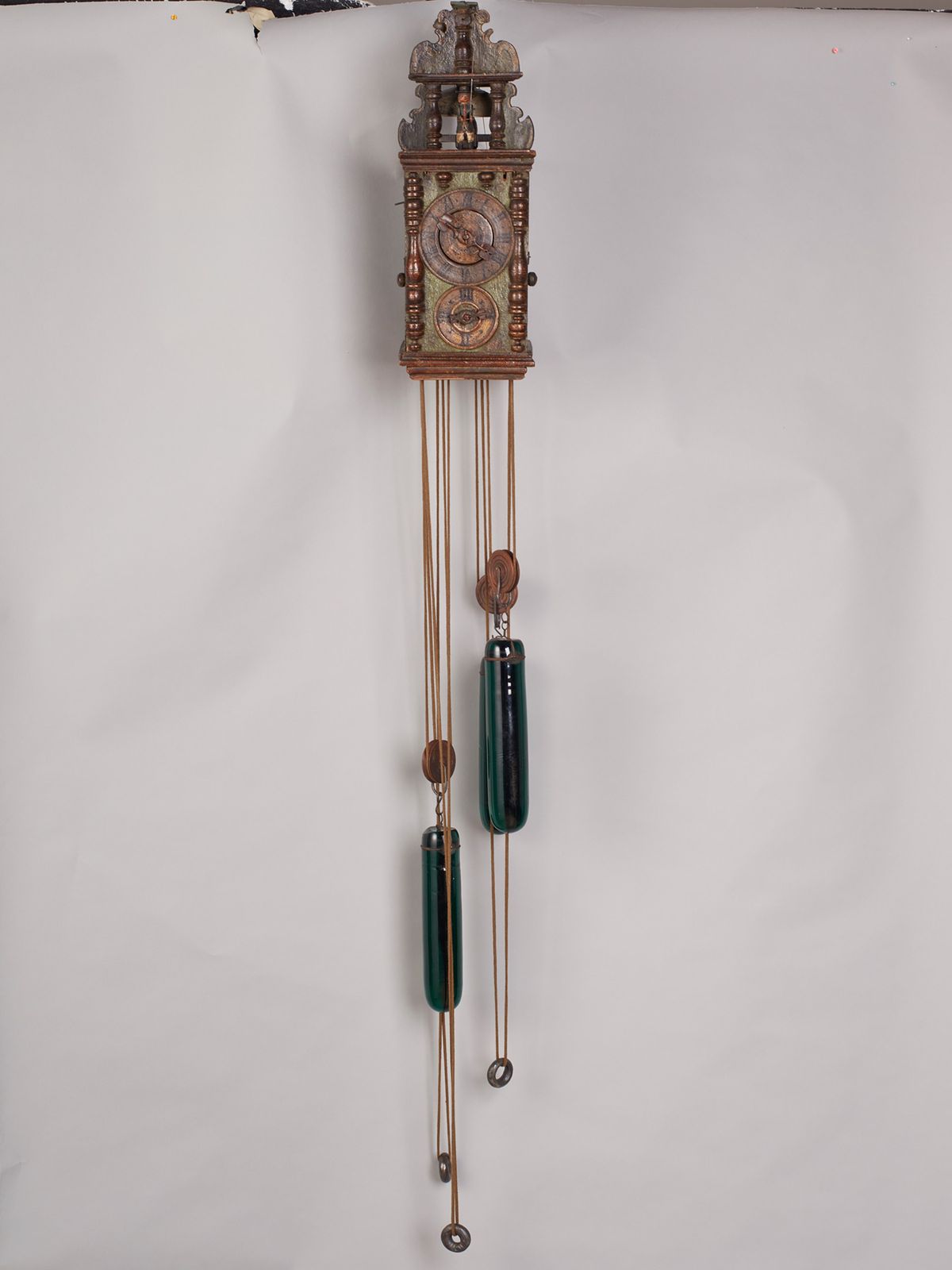 An exceptional Austrian wooden animated wall clock, circa 1730 - image 1
