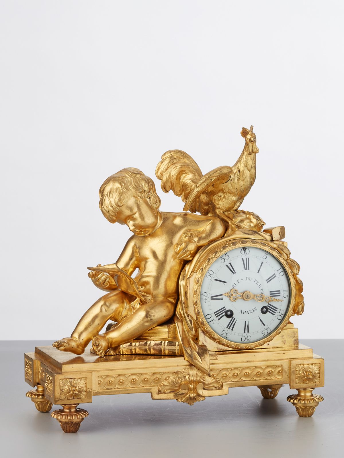 A classic early Louis XVI pendule by Charles du Tertre, circa 1780 - image 1