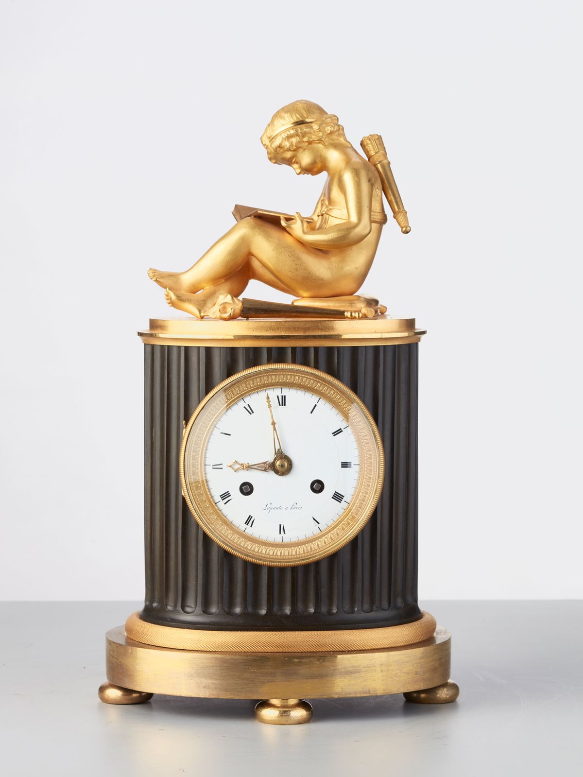 An elegant French ‘Empire’ library mantel clock, circa 1820 - image 1