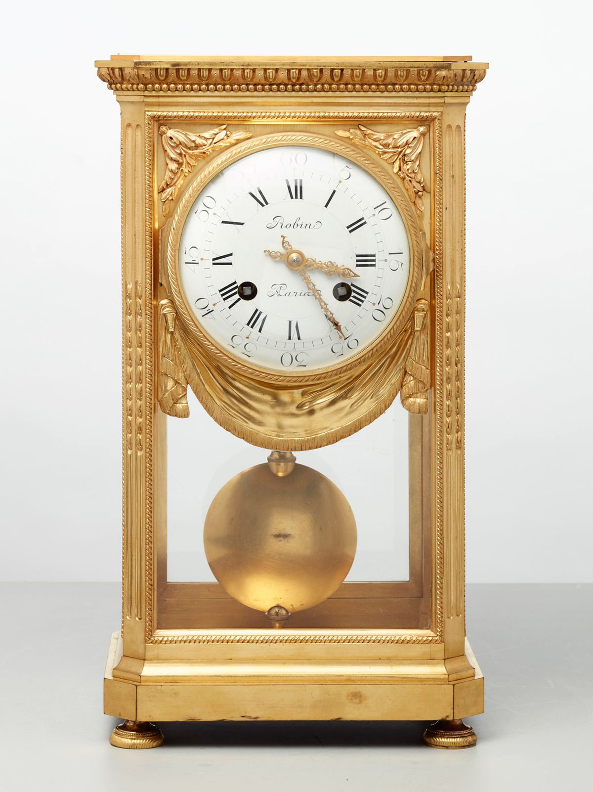 A fine French bronze ‘four glass’ table regulator by Robin, circa 1880 - image 1
