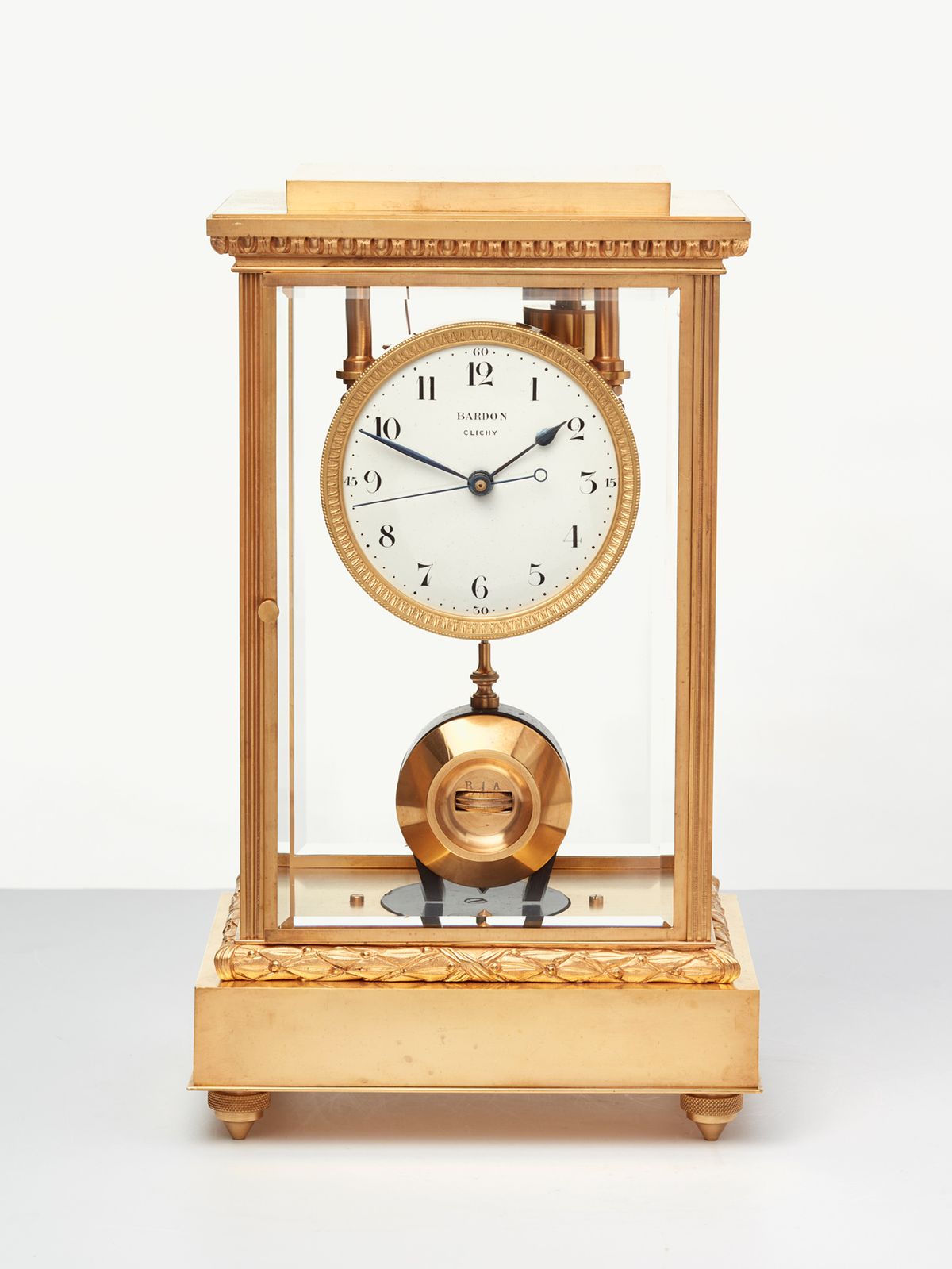 A French electrical (battery run) mantel clock by Bardon Clichy, circa 1925 - image 1