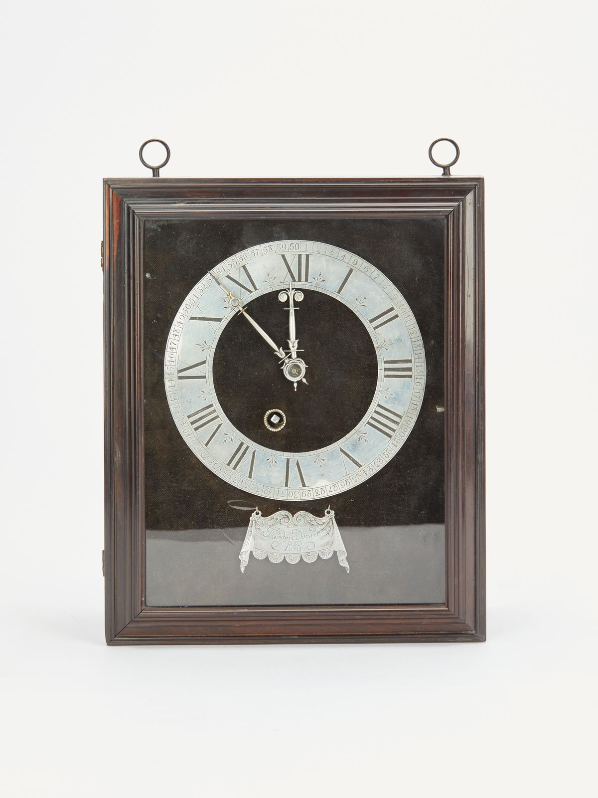 Religieuse primitive wall clock Circa 1658 made by Theodore Domire a Paris - image 1