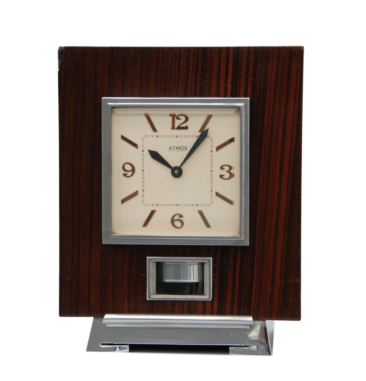 M146 Atmos clock, Palisander wood, J.L. Reutter nr. 4424, France circa 1930. - image 1