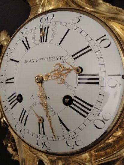 W26 Gilt bronze ormolu Cartel, double signature Jean Baptiste Helye - Paris, France - image 1
