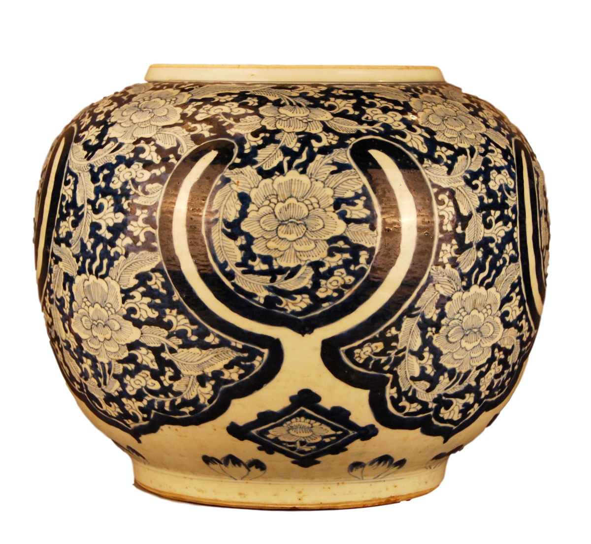ODA21 Very large blue and white Chinese bowl/jar - image 1