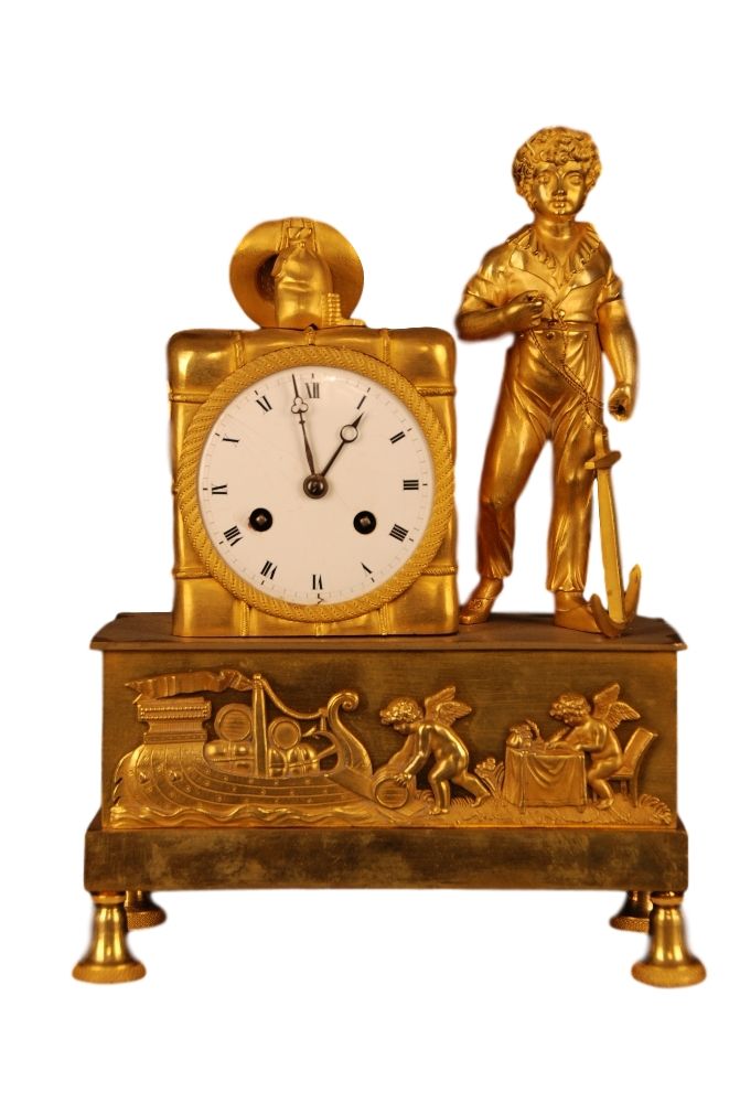m46 Nice French empire mantle clock - image 1