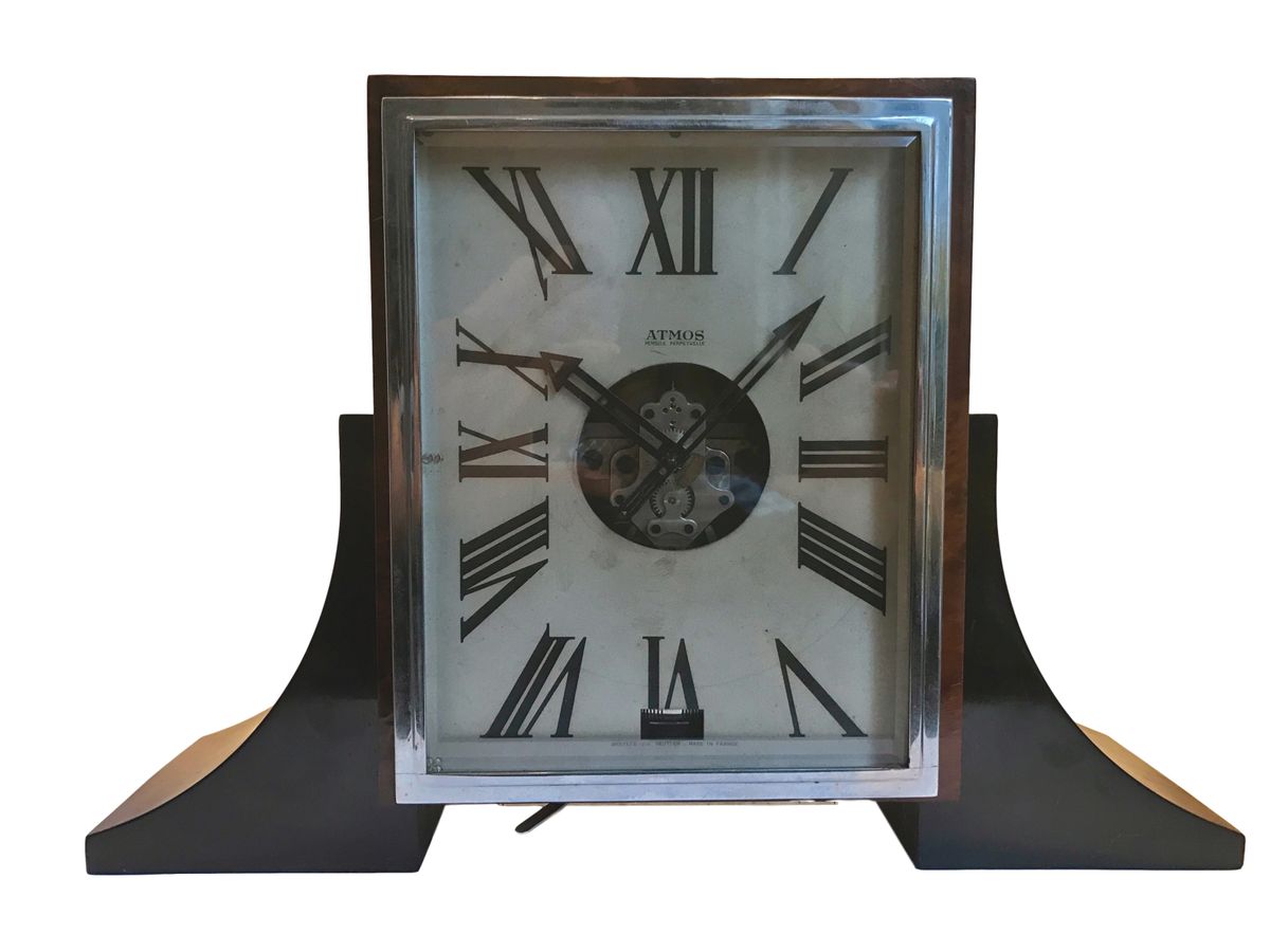 M228 Rare wooden Reutter Atmos clock - image 1