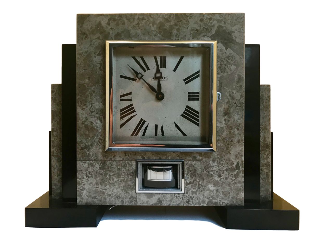 M246 Marble J.L. Reutter Atmos Clock - image 1