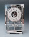 M269 Giant atmos clock, nickel, Art Deco design, J. L. Reutter numbered 6179, France ca. 1935. - image 1