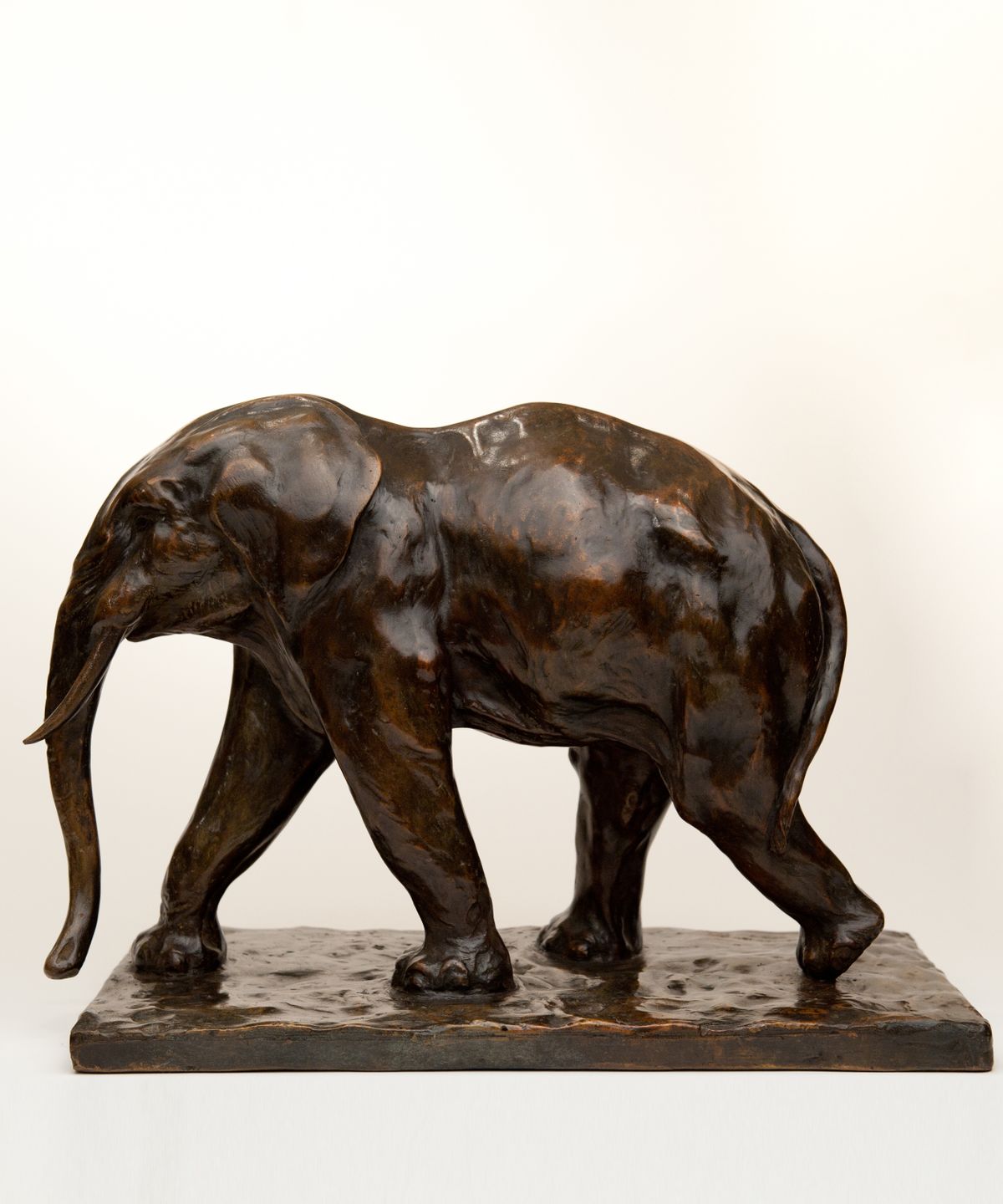 A Bronze White Elephant - image 1