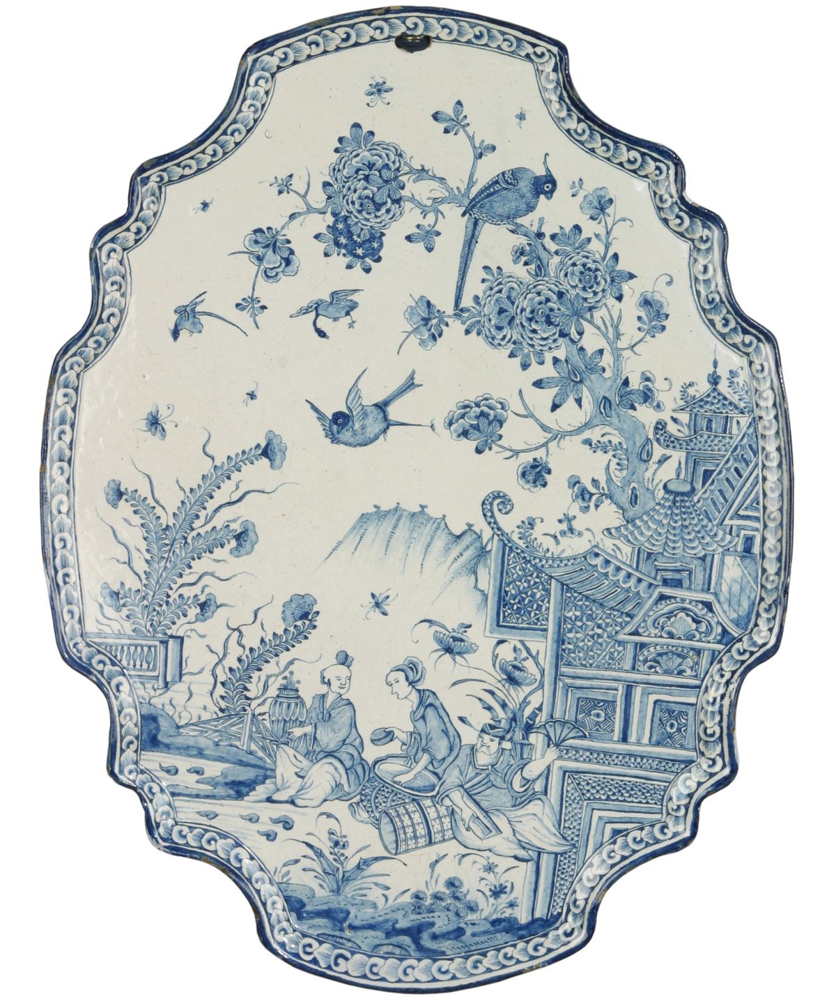 Delfts Blauwe Plaque