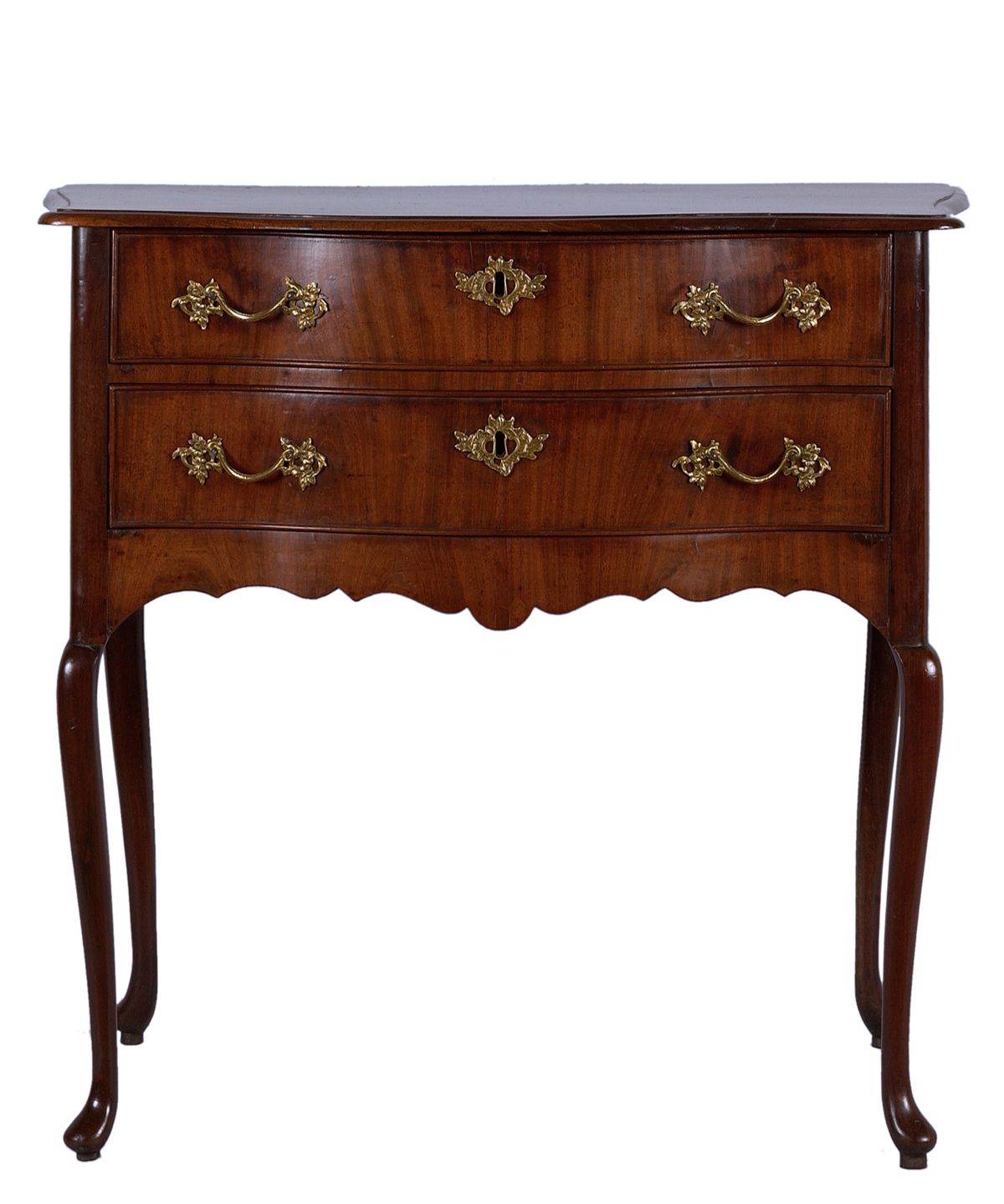 Een Mahoniehouten Wandtafel