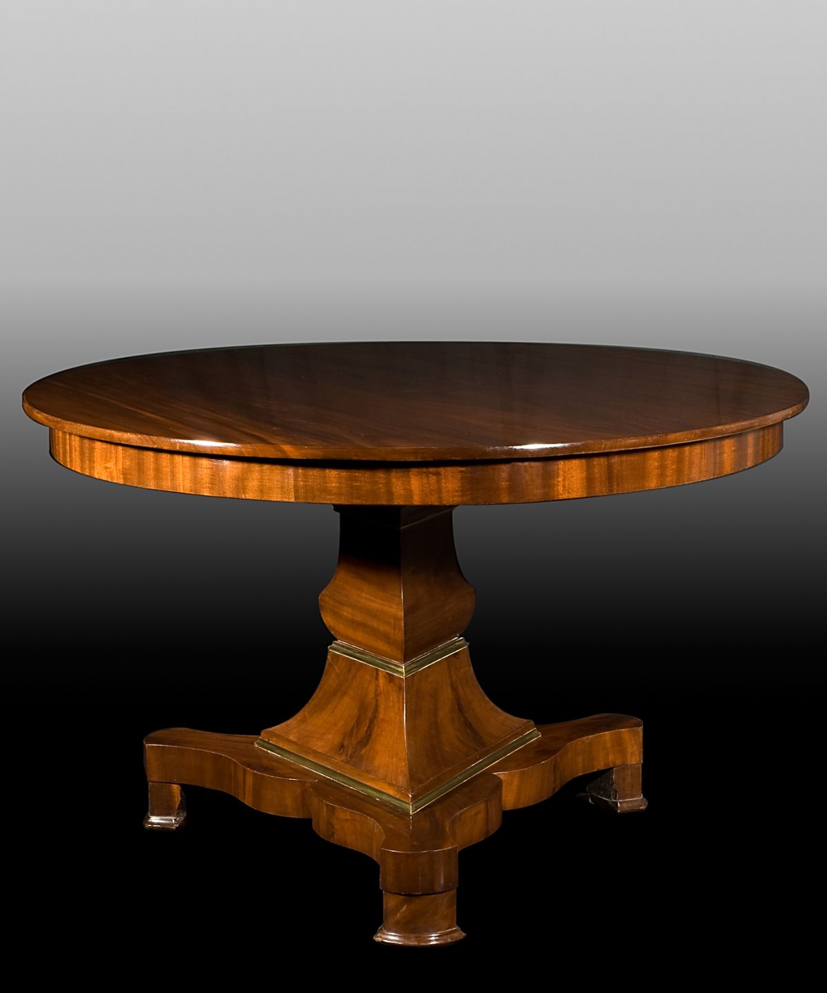An Empire Mahogany Round Table
