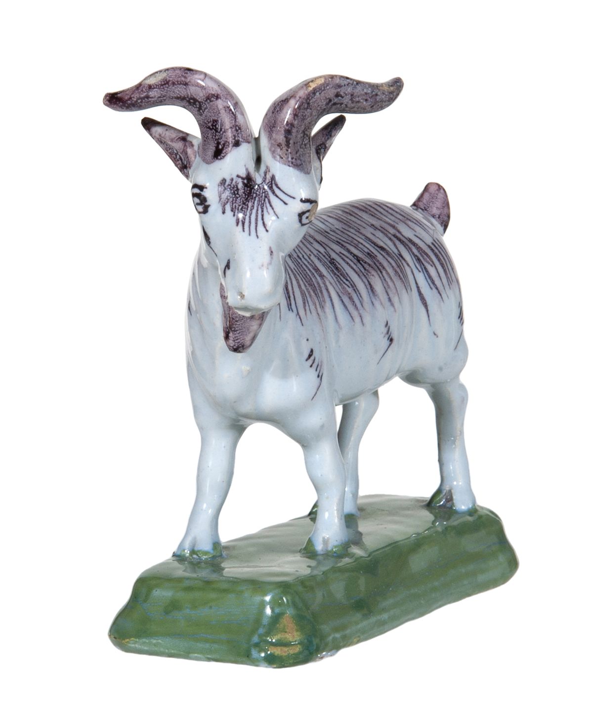 Delft Earthenware Goat - image 1