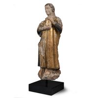 Terracotta sculptuur voorstellende Cosmas - afbeelding 4