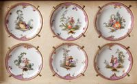 A Meissen Tea and coffee service in a later leather case - image 3