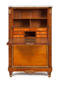 A French Louis Seize secretaire à abbatant - image 2