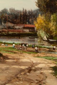 Landscape with Workers in a Field - afbeelding 4
