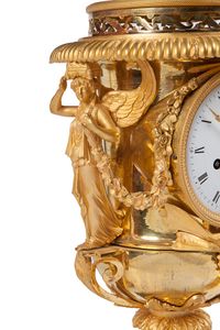 An impressive French three-piece clock garniture - image 2