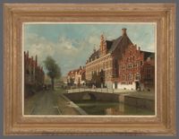 View on the Turfmarkt with Chancellery Leeuwarden - afbeelding 2
