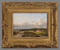 ANDREAS SCHELFHOUT (1787-1870) – DUNE LANDSCAPE IN SUMMERTIME - afbeelding 2