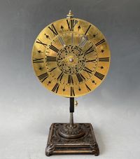 Night clock, alarm, circa 1750, Italian or Austrian. - image 1