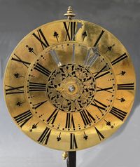 Night clock, alarm, circa 1750, Italian or Austrian. - image 3