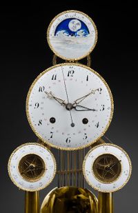 SOLD An important and fine multi-dial skeleton clock by Hubert Sarton à Liège, circa 1810. - image 1