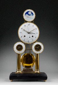 SOLD An important and fine multi-dial skeleton clock by Hubert Sarton à Liège, circa 1810. - image 4