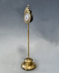 Elegant miniature ‘Zappler’ rackclock made by ‘Osthalder in Wien’ circa 1840 - image 3