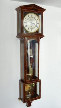 Elegant regulator - laterndluhr by ‘Ph.Happacher in Wien’, 1 month, mahogany, ca. 1820. - image 2