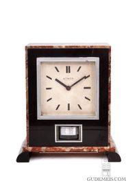 A French Art Deco marble Reutter patent atmos clock, circa 1932 - image 1