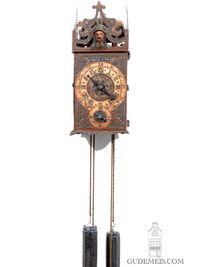 An early South German polychrome automaton wall clock, circa 1590. - image 1
