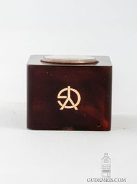 A sub miniature French Art Deco travel clock, circa 1920 - image 3