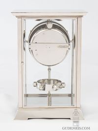 A French Art Deco nickel plated Reutter patent atmos clock, circa 1933 - image 5