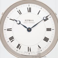 A French Art Deco nickel plated Reutter patent atmos clock, circa 1933 - image 6
