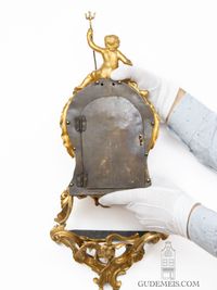 A very rare small French Louis XV ormolu bracket clock, Leroy A Paris, circa 1745 - image 4